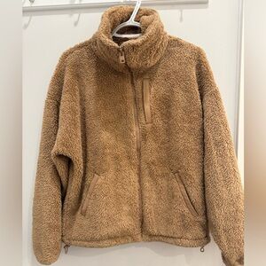 TNA Tan Teddy Jacket